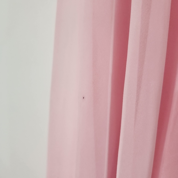 Ava Presley Light Pink Rhinestone Open-Back Prom Halter Dress Size 4 - Picture 9 of 12